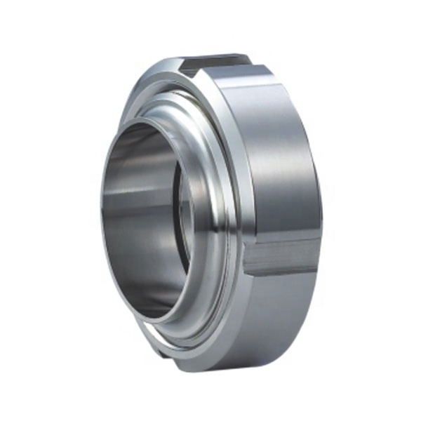 food grade stainless steel union pipe fittings DIN ss 304 316L union connector coupling sms union