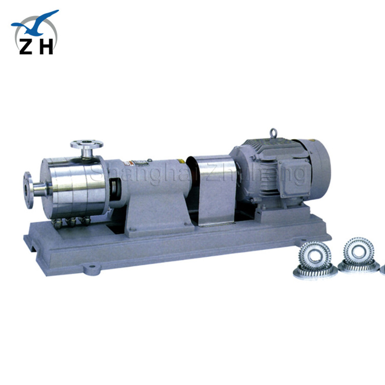 stainless steel high shear pump high shear dispersing emulsifier emulsifying machine