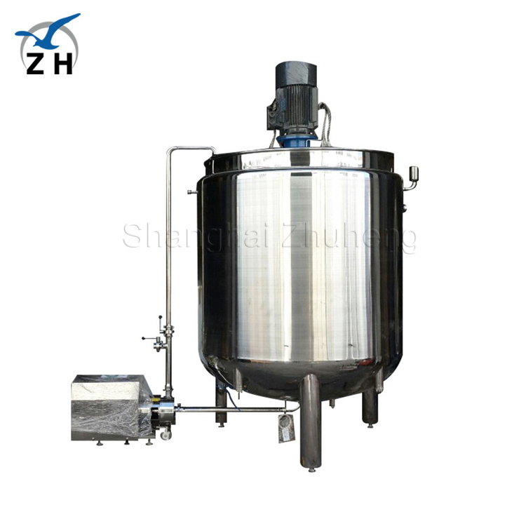 sale vacuum emulsifying mixer cosmetic plant high shear mixer wet and dry blender