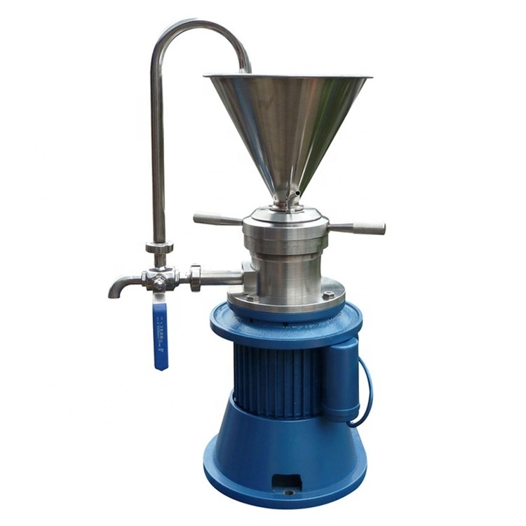 jm-80 vertical liquid food industry peanut butter colloid mill grinder