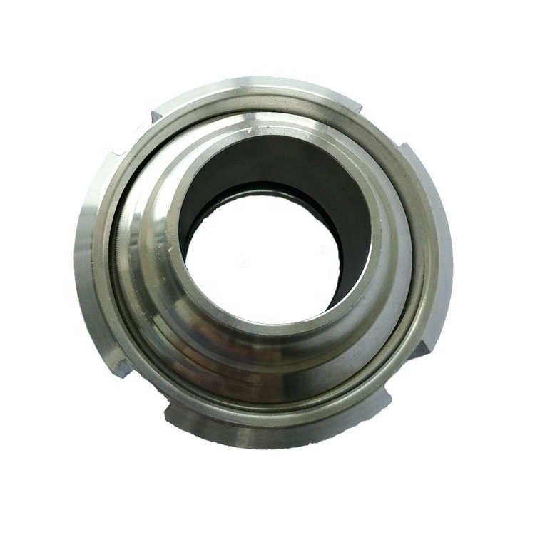 food grade stainless steel union pipe fittings DIN ss 304 316L union connector coupling sms union