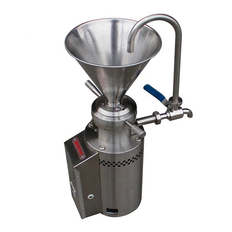 jm-80 vertical liquid food industry peanut butter colloid mill grinder