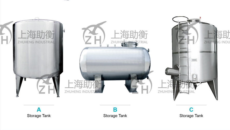 stainless steel 100000 liter large liquid hydrogen insulated fuel flexible hot water storage tank with pump