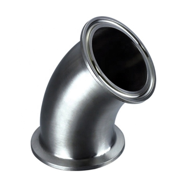 Wholesale food grade 2 4 Inch 304 304L 316 316L stainless steel bend elbow pipe matching fittings elbow