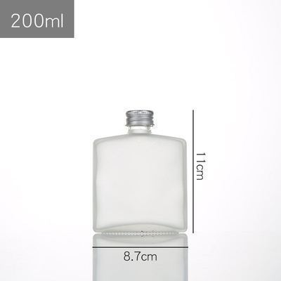 Wholesale 100ml small glass flat bottle ins Nordic Beverage Juice Cold drink Cold Brew ice drop coffee bottle