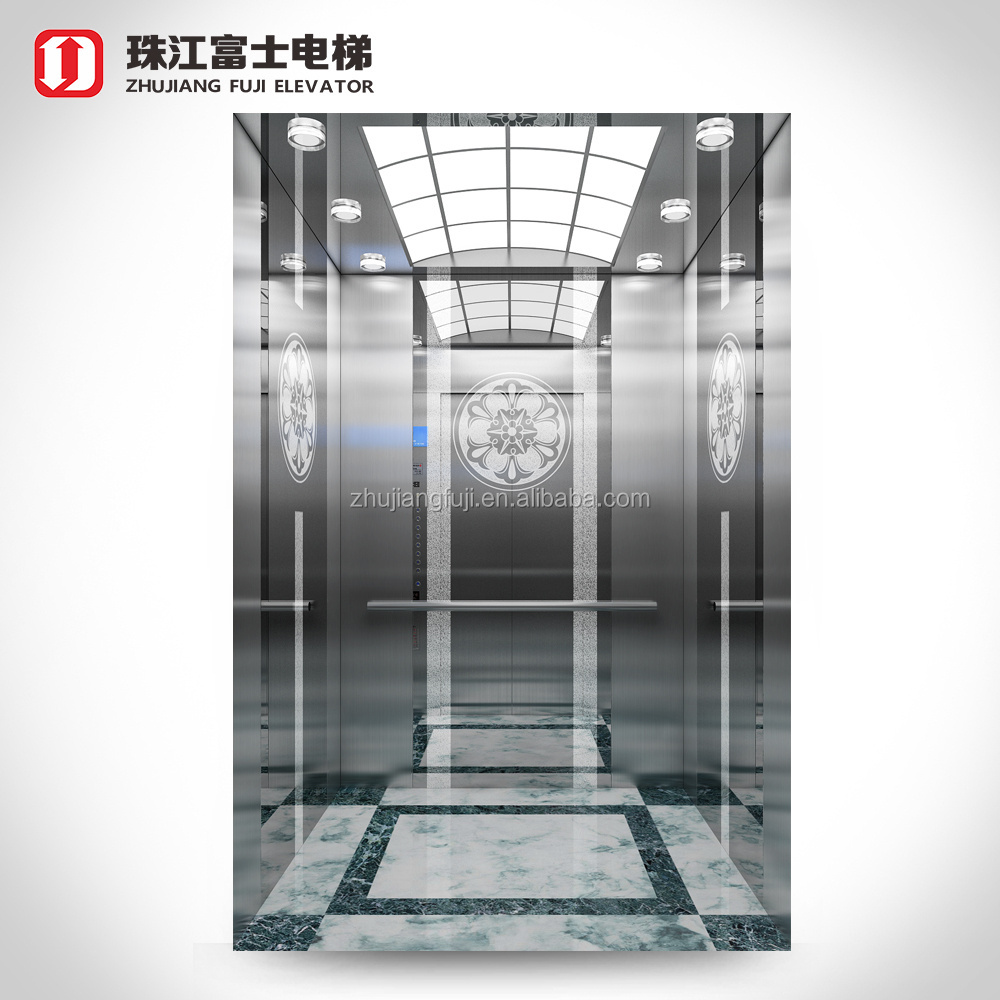 ZhujiangFuji Cheap 2 3 4 6 8 10 Person Passenger Human Lift Safety Building Passenger elevator Hotel Apartment Elevator