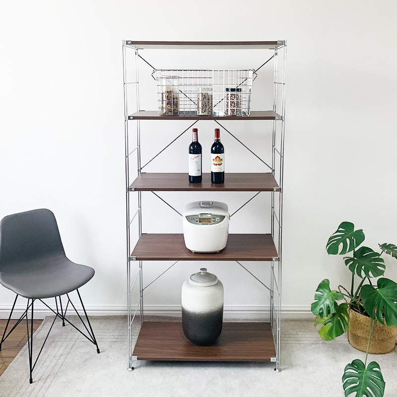 4-Tier Wire Shelving Unit Free Standing Extra Wide Metal Durable Organizer Storage Rack for Pantry Closet Kitchen Laundry