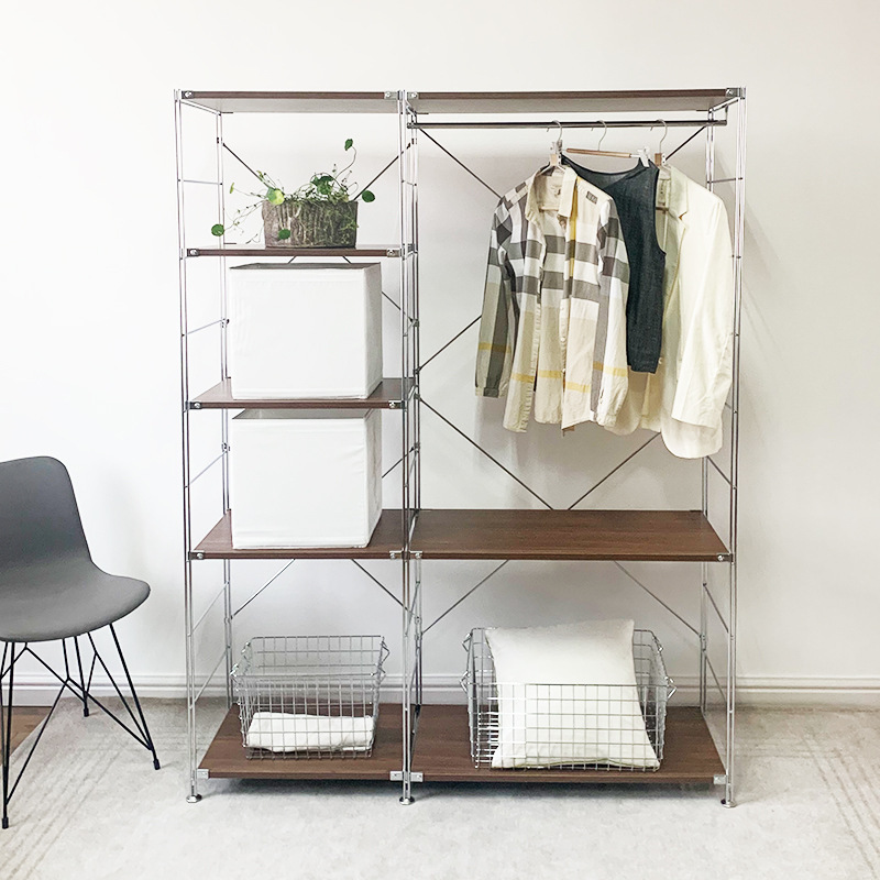 4-Tier Wire Shelving Unit Free Standing Extra Wide Metal Durable Organizer Storage Rack for Pantry Closet Kitchen Laundry