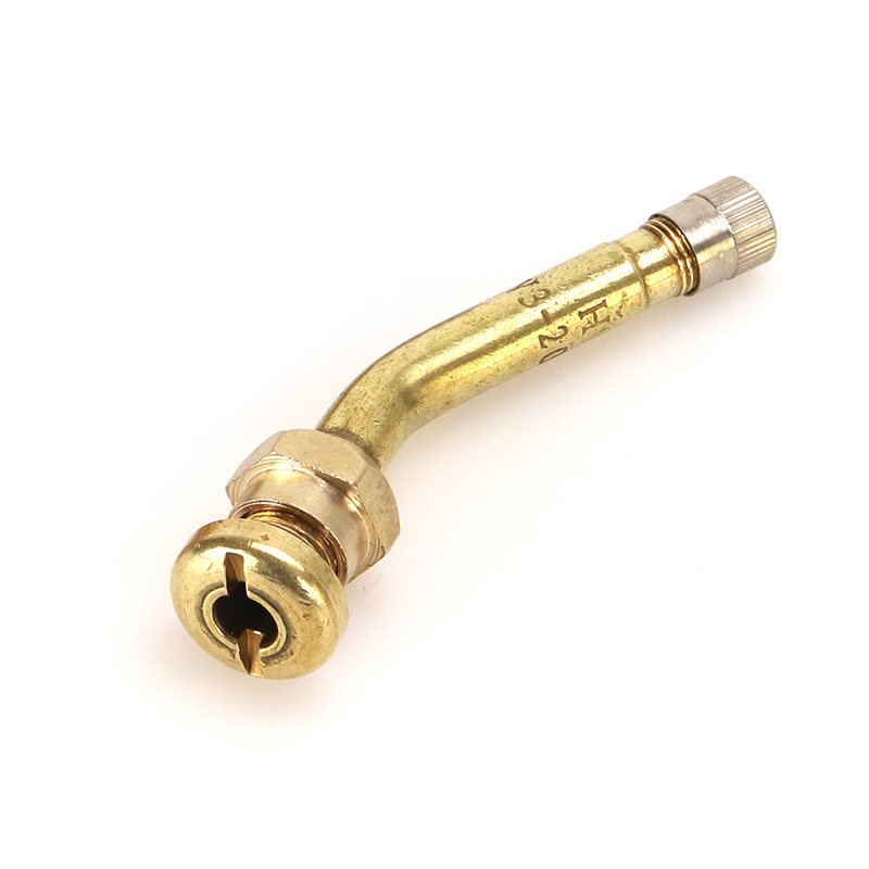 high quality truck parts valve stem tubeless vacuum pure brass tire valve