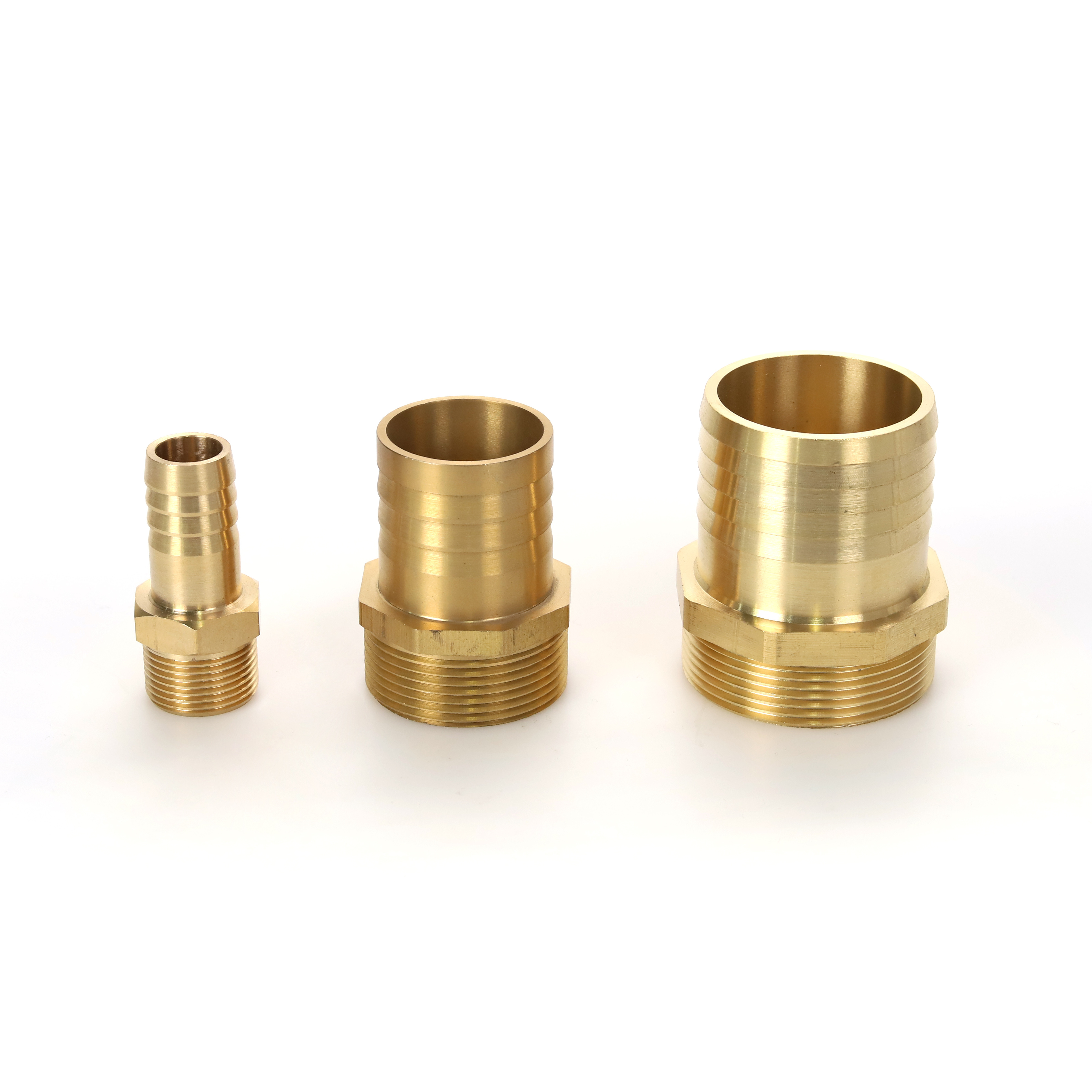 Male threads hose nipple Coupling brass hose barb fitting Adapters for rubber hose