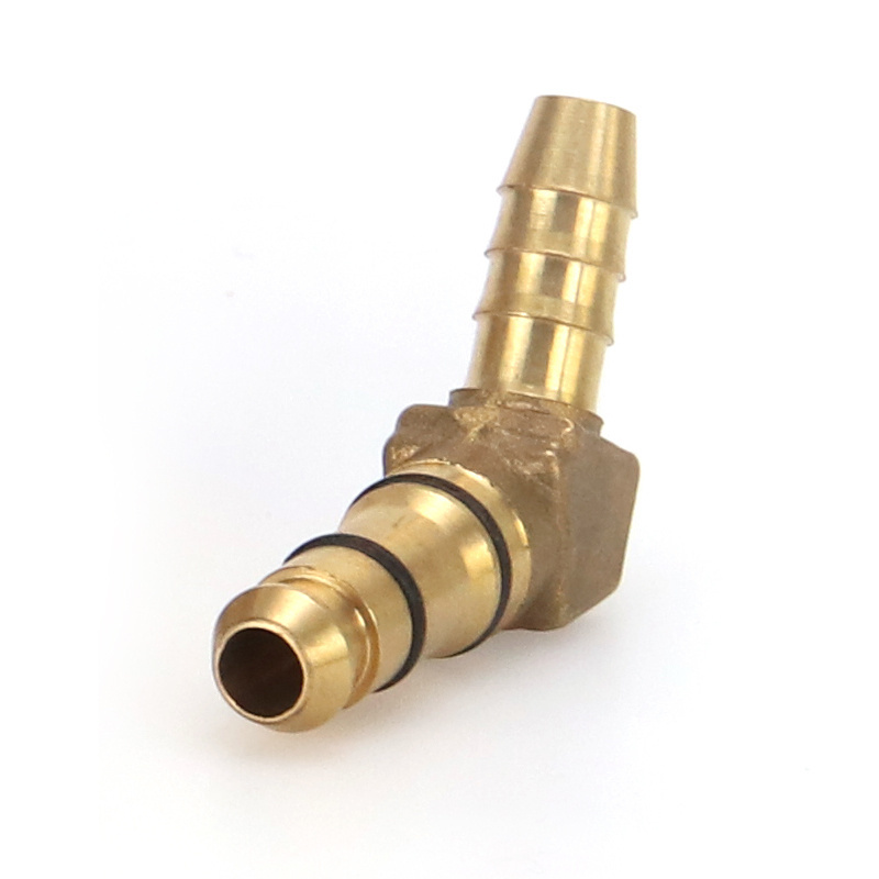 hot selling vehicle accessories brass quick connector double H transmission valve gas pipe brass fittings