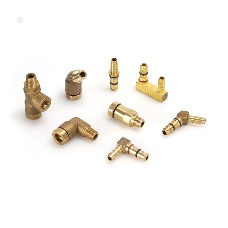 hot selling vehicle accessories brass quick connector double H transmission valve gas pipe brass fittings