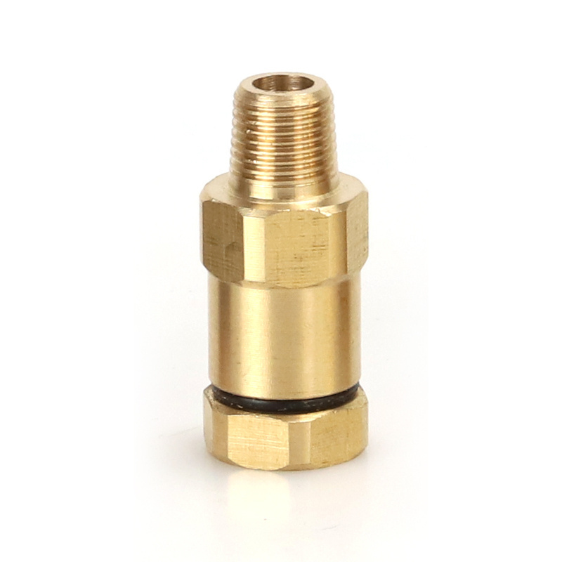 hot selling vehicle accessories brass quick connector double H transmission valve gas pipe brass fittings