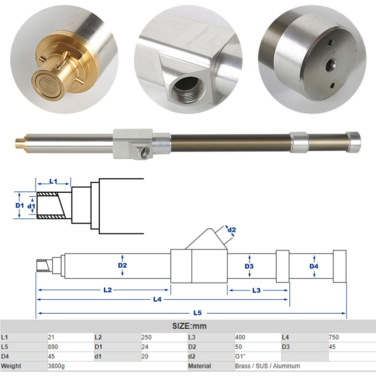 Factory wholesale High quality polystyrene beads filling eps german filling guns for sale Thermocol feeder