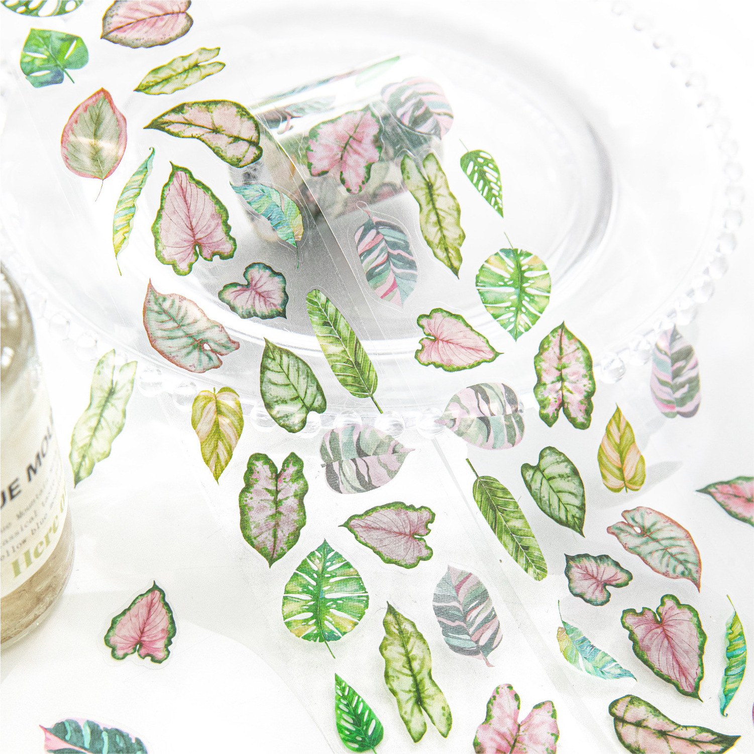 1pcs DIY Decoration Adhesive fallen leaves into poetry daily Washi Tapes Masking Tapes models