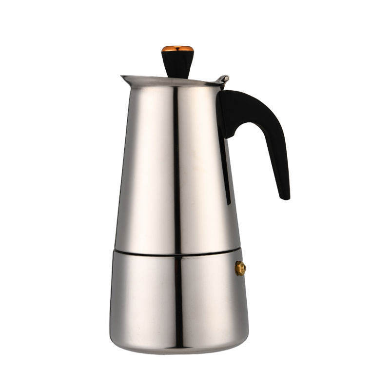 High Quality Stainless Steel Stovetop Espresso Moka Pot Coffee Maker