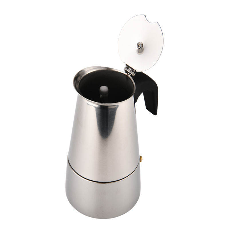 High Quality Stainless Steel Stovetop Espresso Moka Pot Coffee Maker