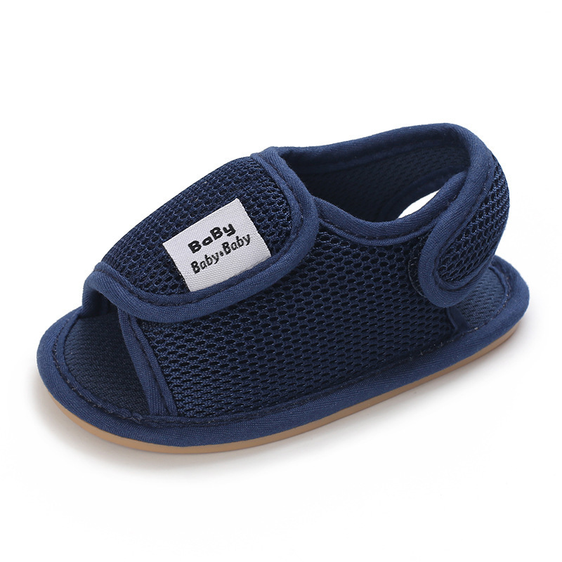 Mesh Sandals Baby Shoes Cute Kids Newborn Pre Walker Morning Baby Shoes Unisex Breathable Mesh Flat Wholesale Toddler Shoes