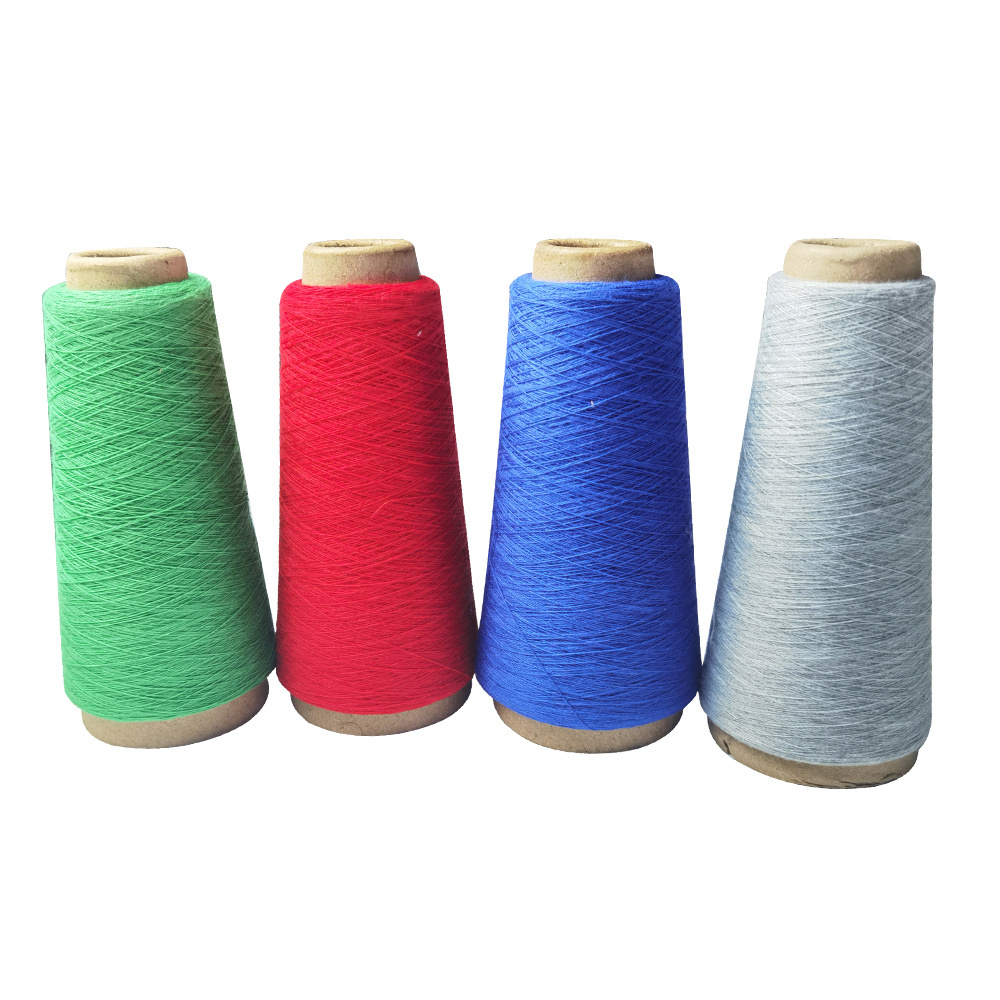 30S 60% cotton 40% polyester dyed color Spinning Melange Yarn TC 6040 Blended spun yarn