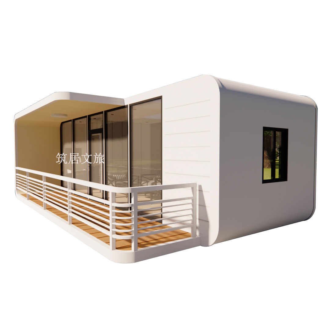 Prefabricated hut manufacturers customized high quality steel structure house heat insulation container house