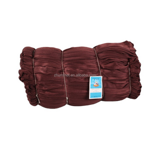 China guangdong zhanjiang knotless mesh cast 100 meter 2017nylon pe braided rope fishing net for Japan or Ukraine