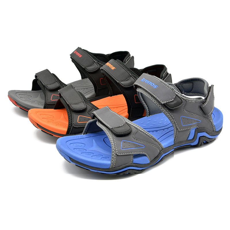 New Arrived Relaxation Dubai Sandal for Men PU+TPR+MD Beach,sport EU39-45# ODM OEM CN;FUJ K113 TPR as Pics/as Reqired