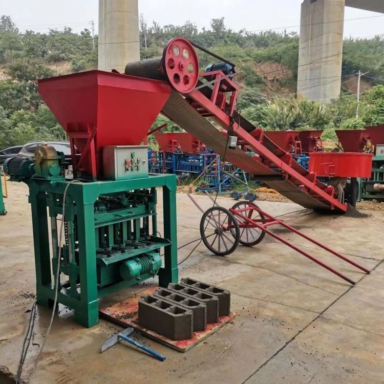 ZHUNDRAGON Factory sale concrete curb machine brick block making machine for construction work