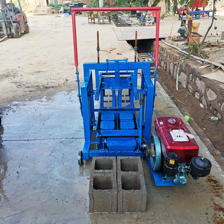 Diesel egg laying concrete brick making machinery price Honduras electrical manual block making machine