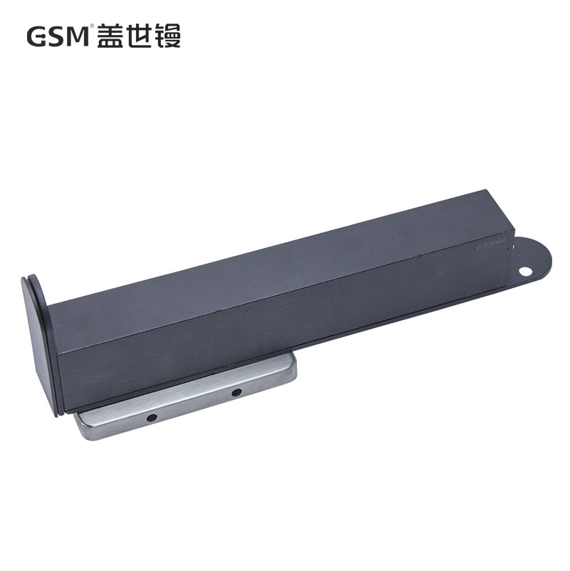 GSM Trending Heavy Duty 120kg Door Closer 180 Degree Hold-Open Glass Floor Spring Modern Steel Design