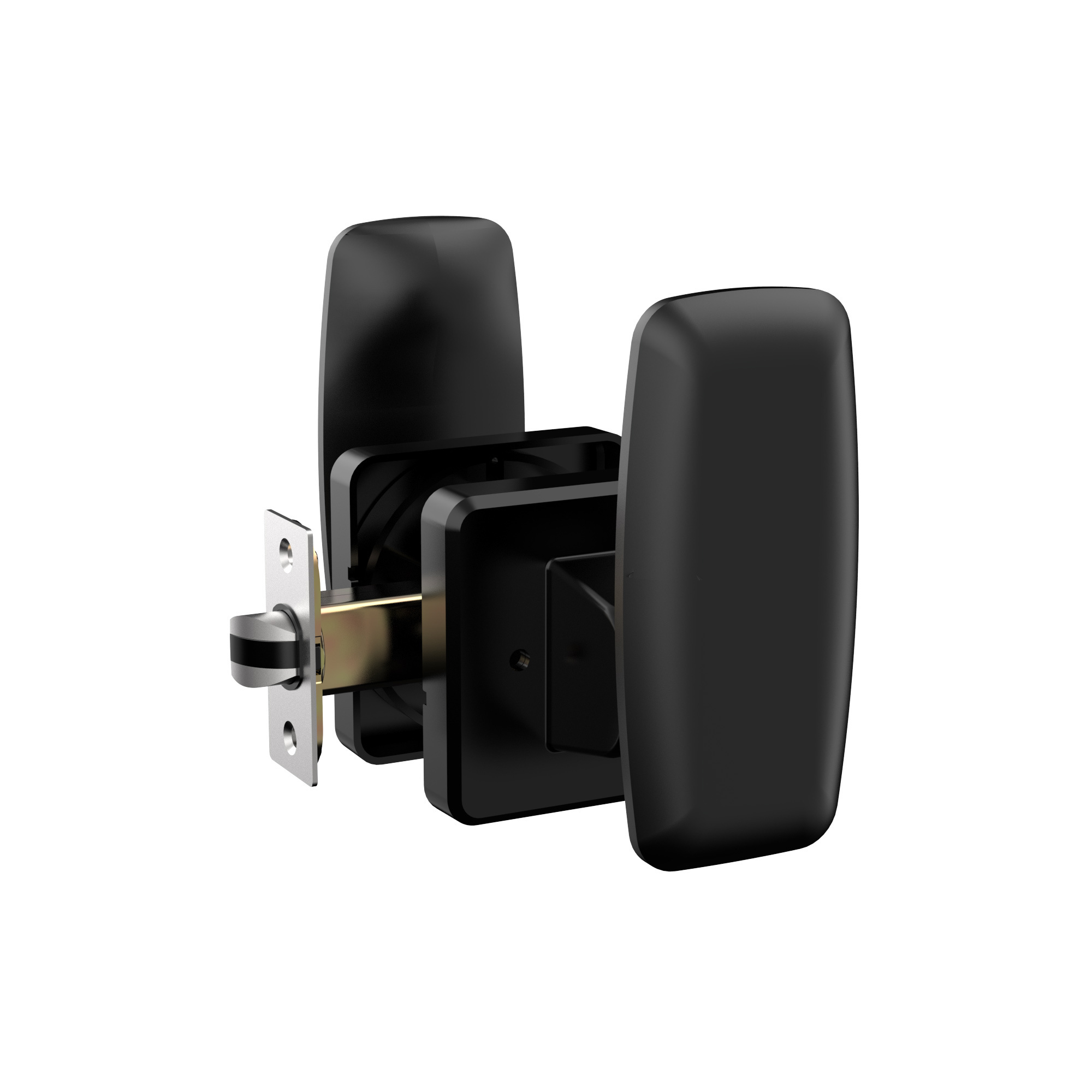 GSM Push-Pull Operation Simple Unlocking Minimalist Handle Zinc Alloy Material Simple Handling Door Handle Luxury