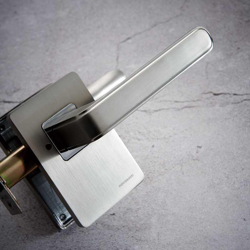 Safety Lock Door Handle Stainless Steel 304 Glass Shower Door Handles For Wooden Door Cabinet