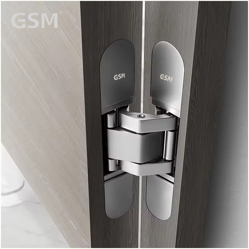 High Quality 3d Adjustable Concealed Wooden Hinge invisible Door Hinge