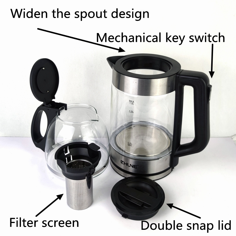 Spot wholesale portable electric pot Automatic power-off china portable samovar tea maker 220v electric kettle