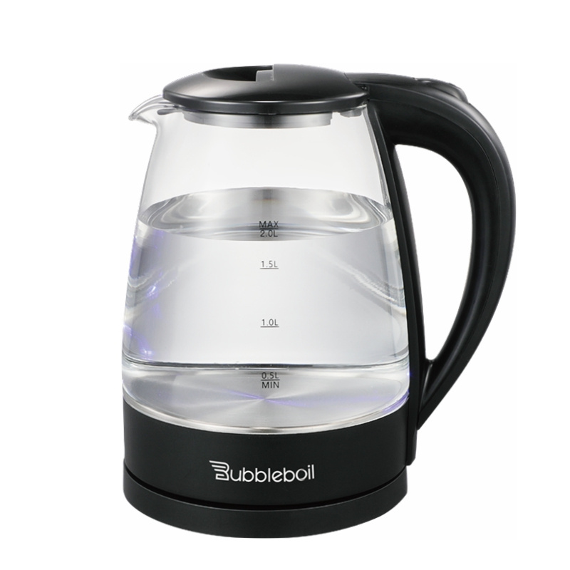 Spot wholesale large capacity water boiler teakettle glass tea maker electric teapot portable cordless electric kettles