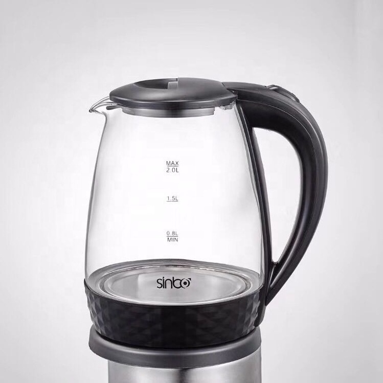 220v small appliances electric teapot hotel dedicated high-power tea kettle electric glass kettles