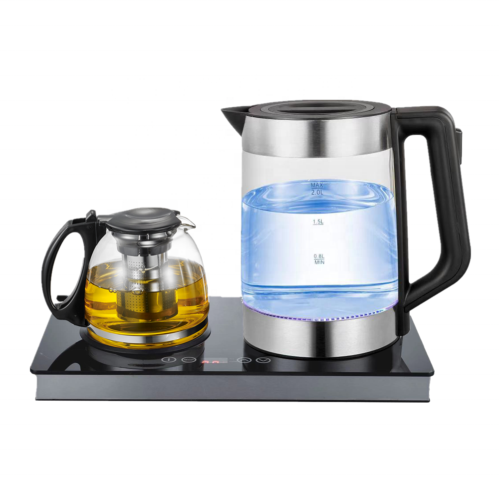 Glass Electric Kettle Temperature Control Kettles With Touch Screen Warm Keep Cordless Electric Tea Kettle