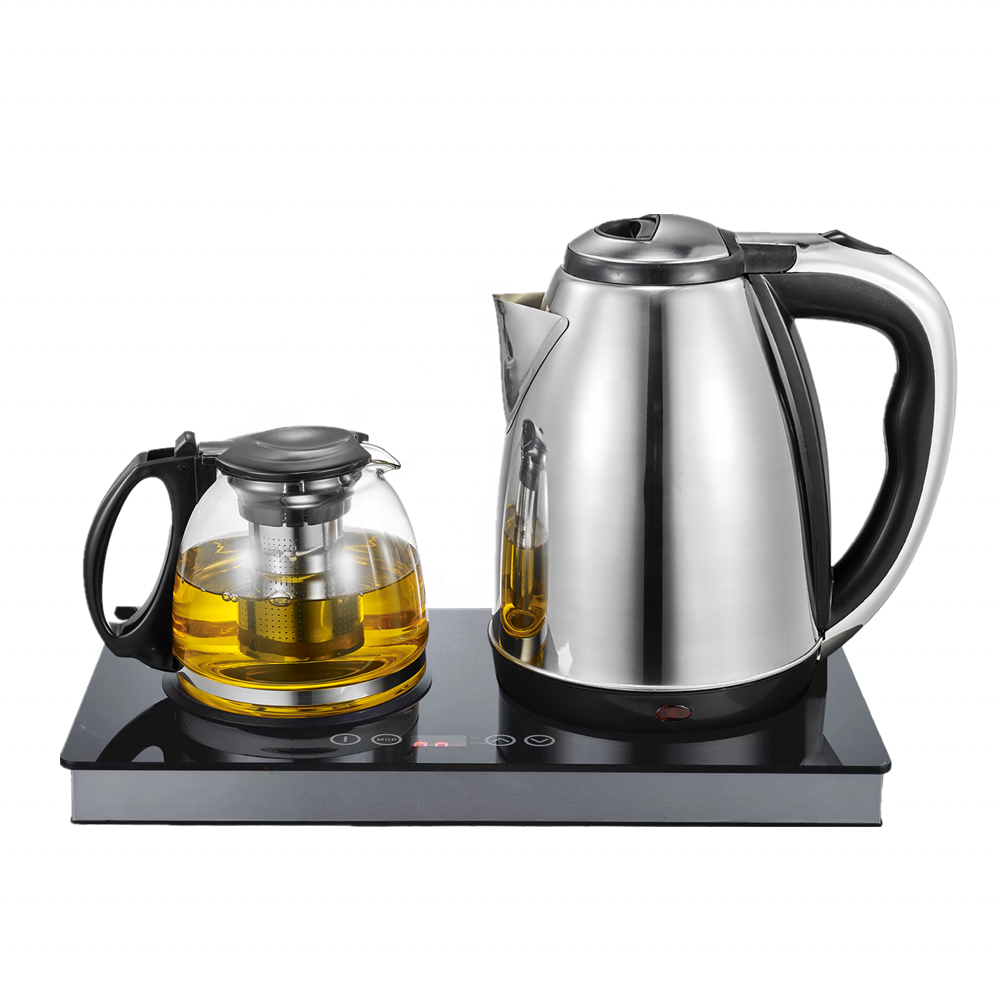 Glass Electric Kettle Temperature Control Kettles With Touch Screen Warm Keep Cordless Electric Tea Kettle