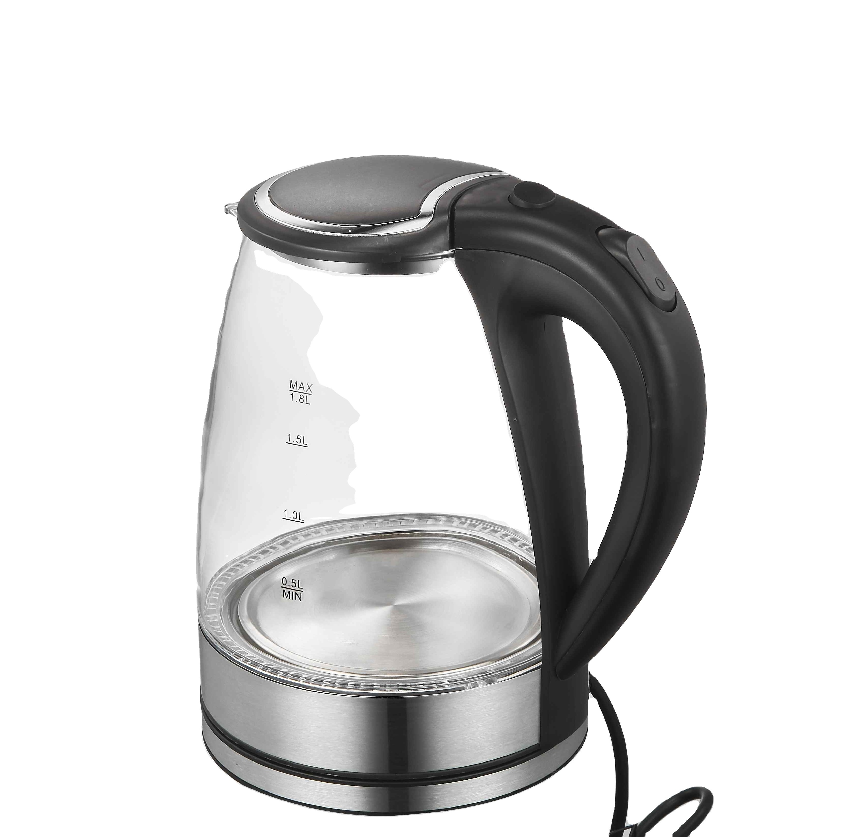 kitchen and home appliances water kettle Tea Maker Machine Glass Electric Kettles 1.8l tea&Coffee cordless electric kettle