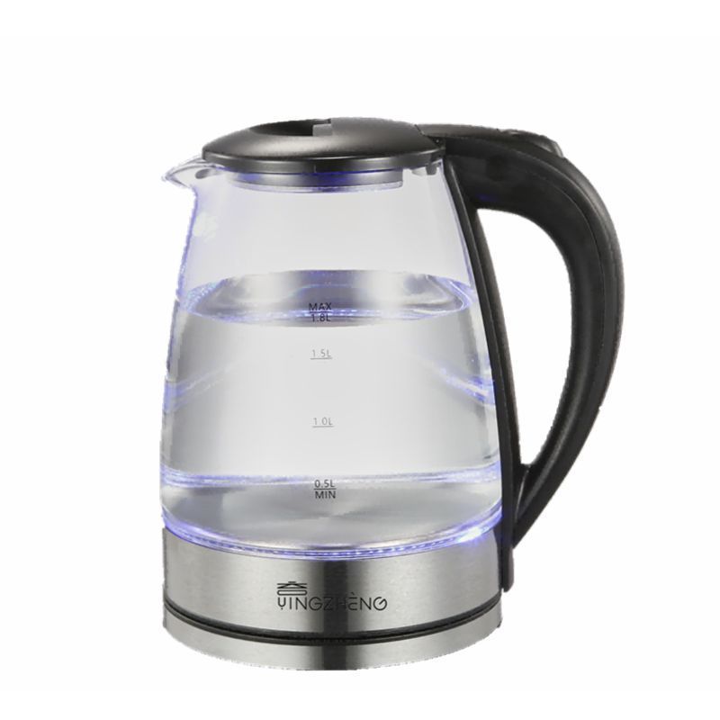 YINGZHENG tea Pot Hot Water kettle Cordless Glass Material  Automatic power-off 1.8L tea maker machine Electric glass  Kettles