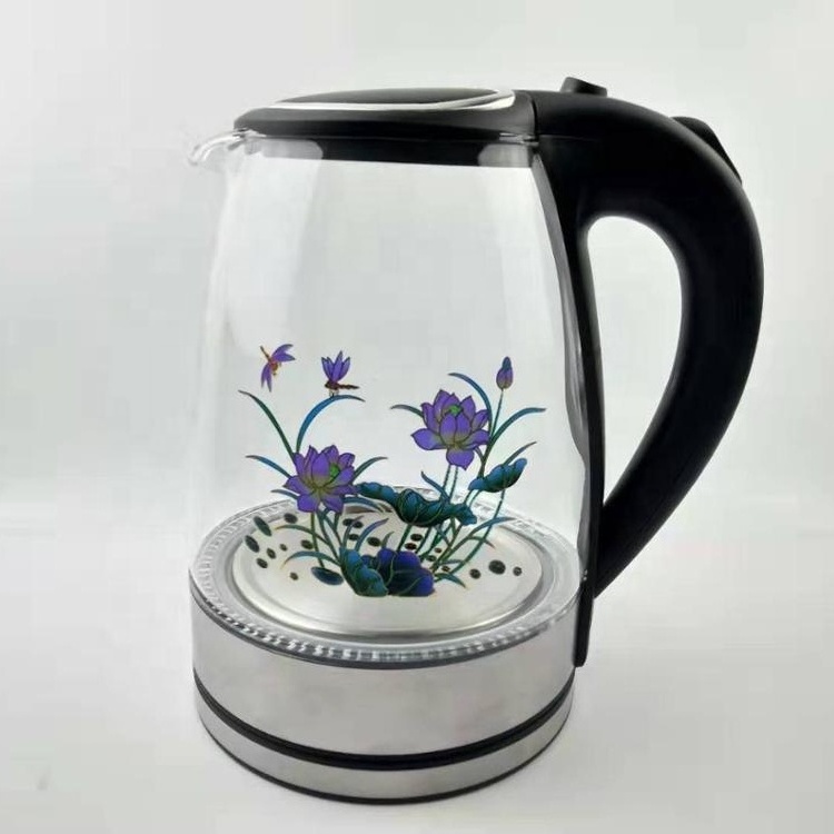 Kitchen Appliances  Glass Teapot 1.8L Water BOIL Electric Glass Kettle tea maker machine