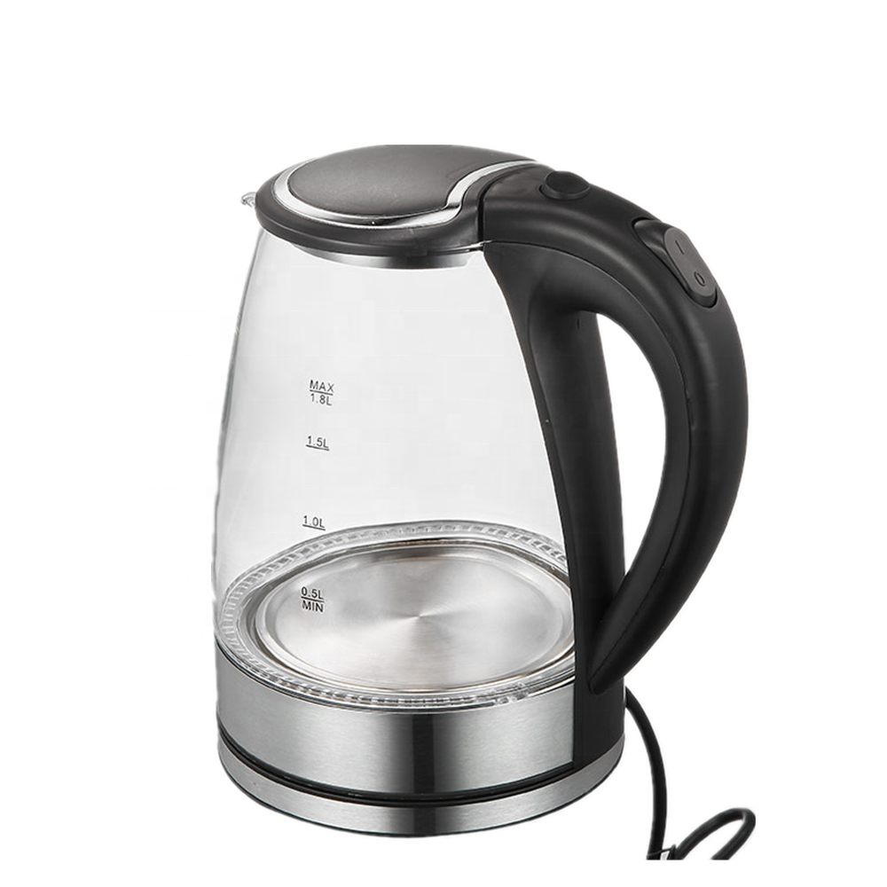 kitchen and home appliances water kettle Tea Maker Machine Glass Electric Kettles 1.8l tea&Coffee cordless electric kettle