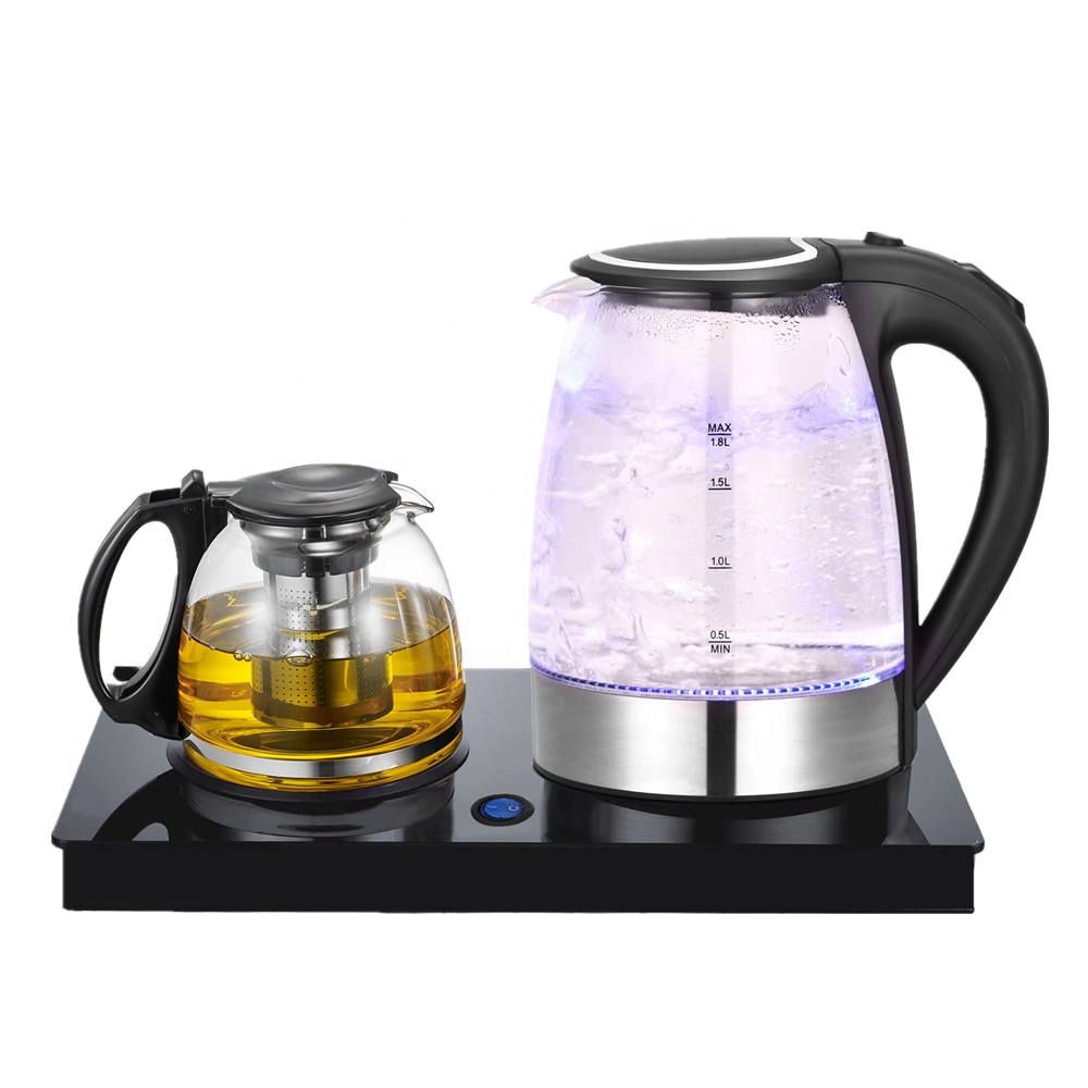 Electric Teapot Home water Kettle Tea Set Automatic Power Off Anti-Dry 1800W  Cordless Electric Kettles