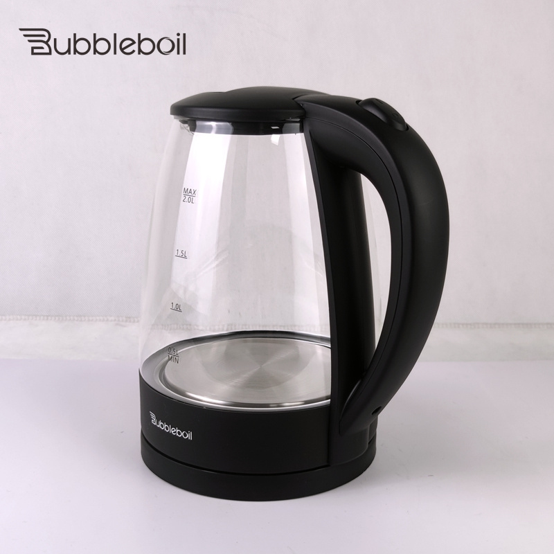 Spot wholesale large capacity water boiler teakettle glass tea maker electric teapot portable cordless electric kettles