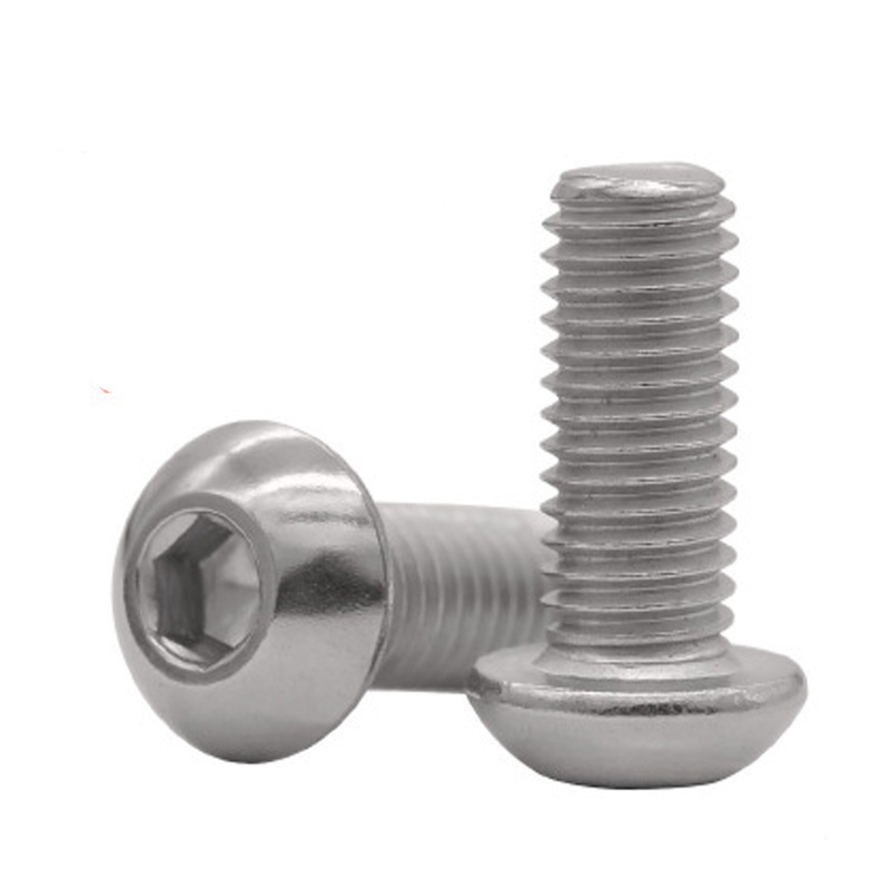 high quality stainless steel hex socket pan head screw ISO7380