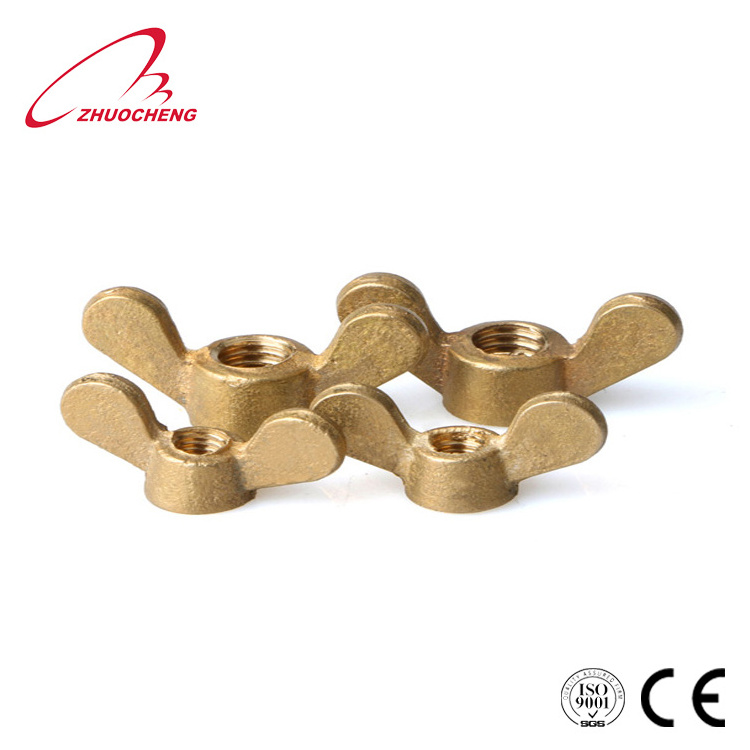 DIN315 High quality brass butterfly nut wing nut