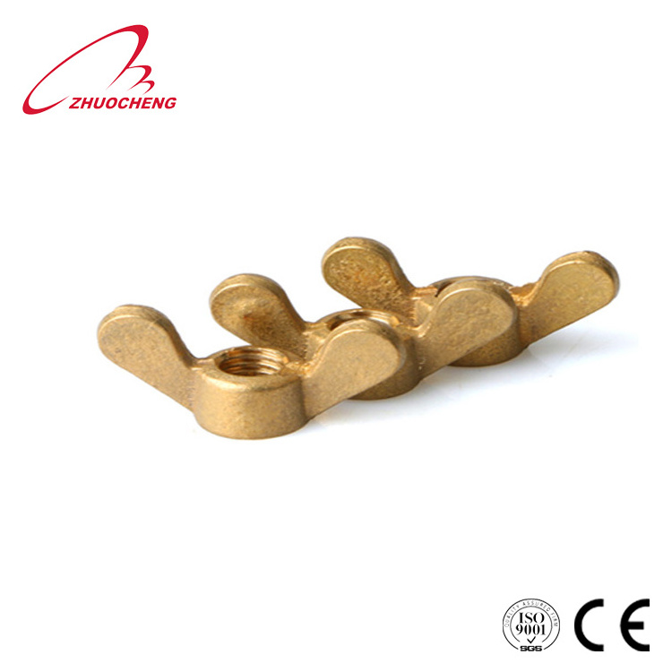 DIN315 High quality brass butterfly nut wing nut