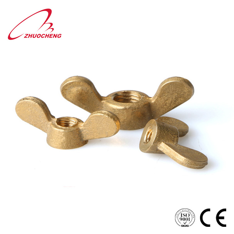 DIN315 High quality brass butterfly nut wing nut