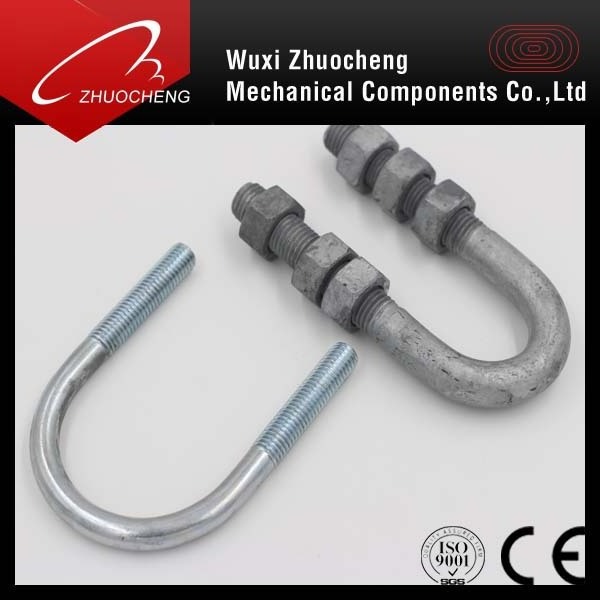 stainless steel A2 A4 SS304 SS316 custom u bolt m8 u type bolt bend bolt