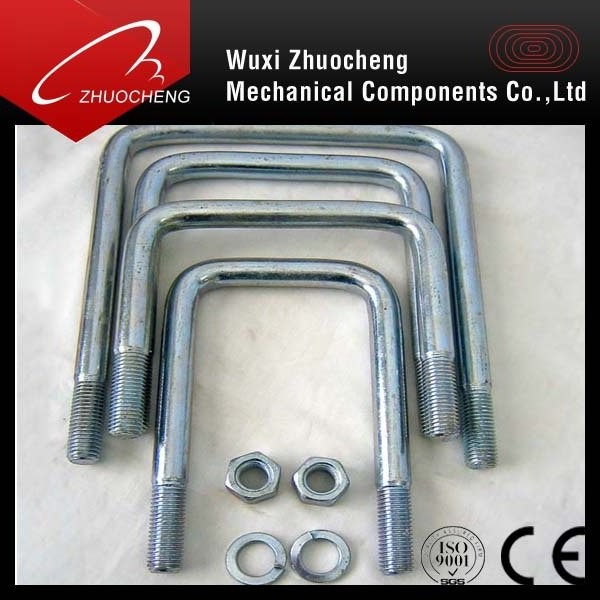 stainless steel A2 A4 SS304 SS316 custom u bolt m8 u type bolt bend bolt