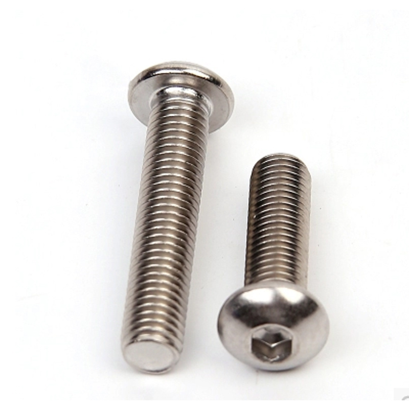 high quality stainless steel hex socket pan head screw ISO7380